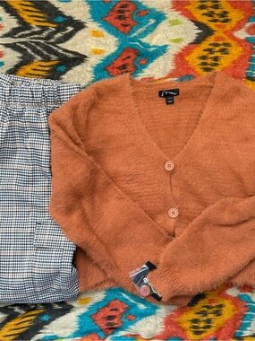 Cardigan and Pants Set Girls Size 10